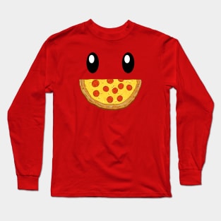 Pepperoni Smile Long Sleeve T-Shirt